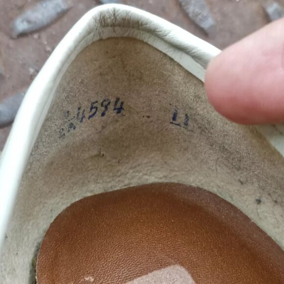 Easy Spirit Women Shoes White Leather Slip On Loafer Shoes Size 10 2A - Picture 7 of 9